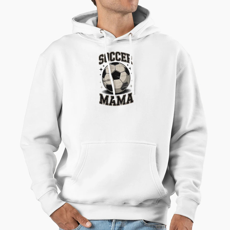 Checkered Soccer Mama Soccer Mom Hoodie - Aesthetic Graphic Men Women - T-Shirt, Sweatshirt, Hoodie