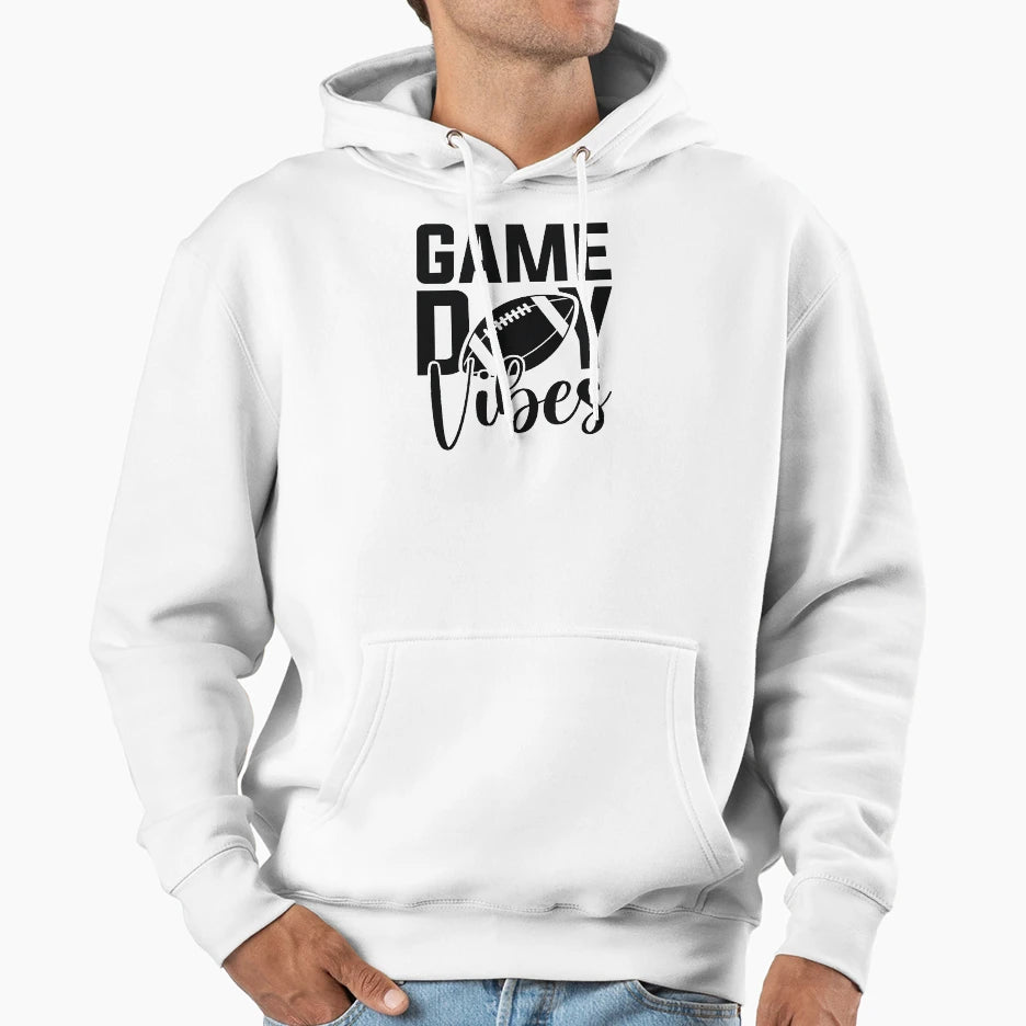 Game Day Vibes Hoodie - Trendy Graphic Men Women - T-Shirt, Sweatshirt, Hoodie