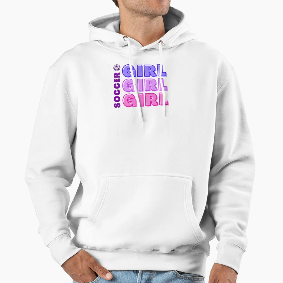 Soccer Hoodie - Trendy Graphic Unisex - T-Shirt, Sweatshirt, Hoodie