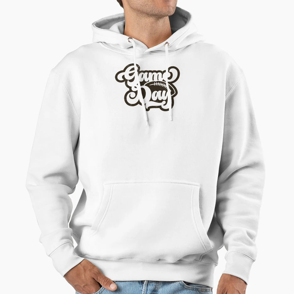 Game Day Football Soccer Sport Hoodie - Custom Art Print Men Women - T-Shirt, Sweatshirt, Hoodie