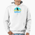 Milf Football Hoodie - Fun Novelty Design for Adults - T-Shirt, Sweatshirt, Hoodie