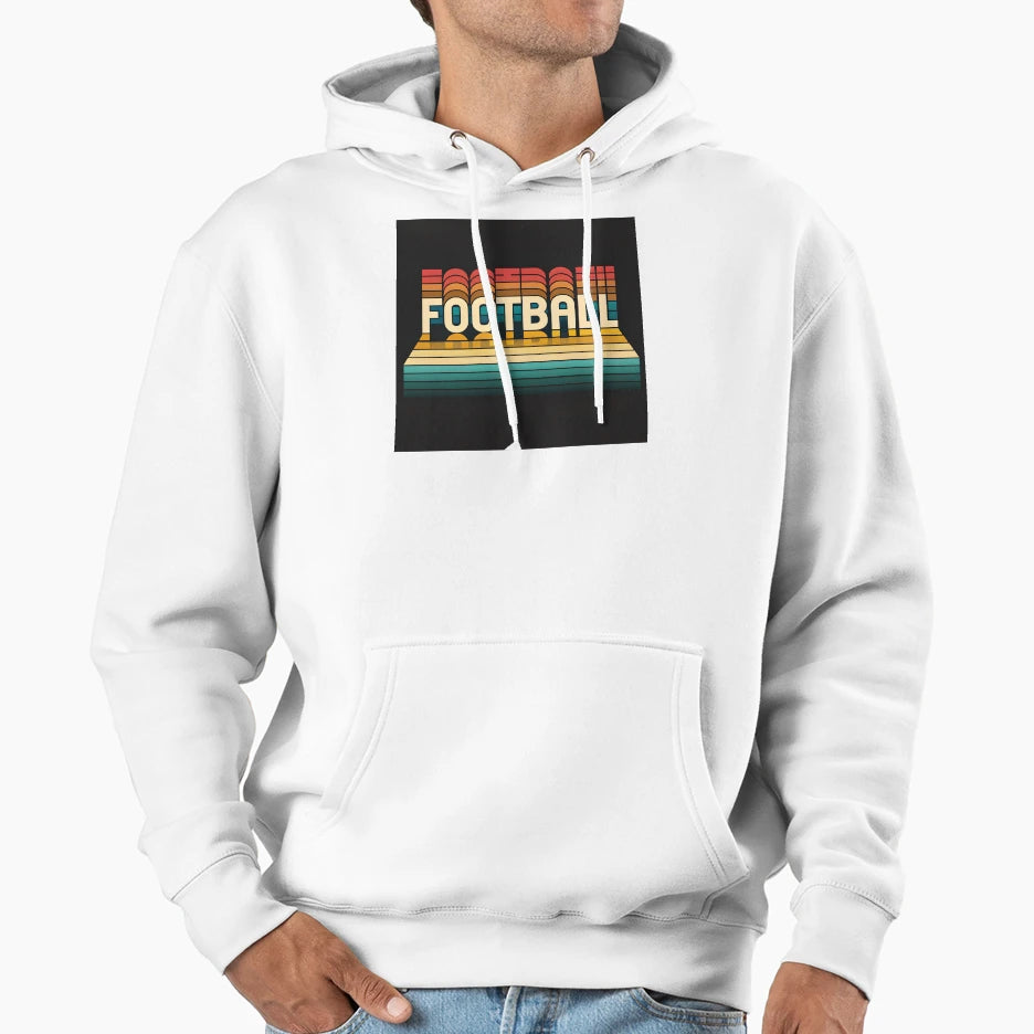 Football Hoodie - Casual Everyday Wear for Adults - T-Shirt, Sweatshirt, Hoodie