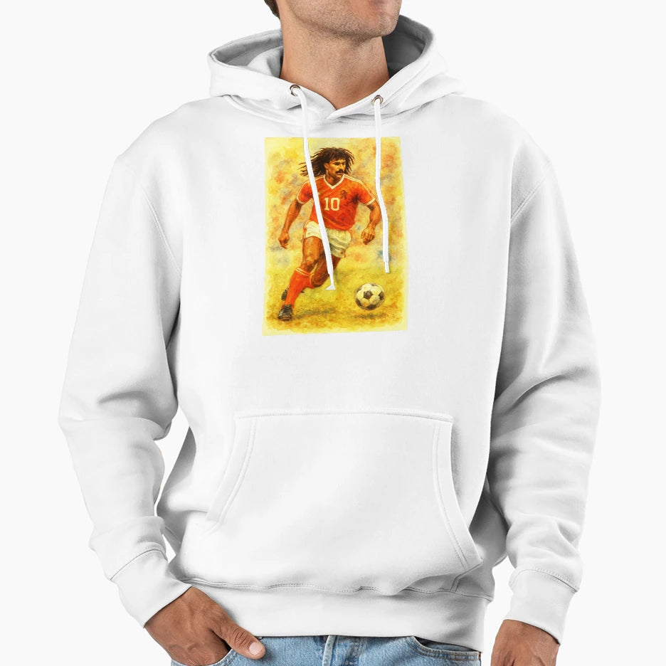 Ruud Gullit Hoodie - Custom Art Print for Adults - T-Shirt, Sweatshirt, Hoodie