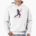 American Football Player 2 Sport Hoodie - Fun Novelty Design Men Women - T-Shirt, Sweatshirt, Hoodie