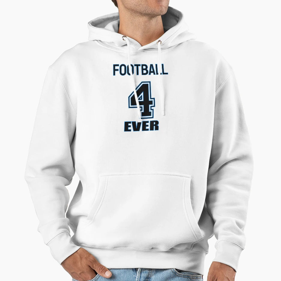 Football Forever Hoodie - Aesthetic Graphic for Adults - T-Shirt, Sweatshirt, Hoodie