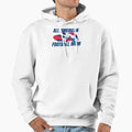 All American Football Mom Hoodie - Minimalist Print Men Women - T-Shirt, Sweatshirt, Hoodie