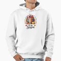 Colorful Tis Season Football Pumpkin Spice Hoodie - Novelty Apparel Unisex - T-Shirt, Sweatshirt, Hoodie