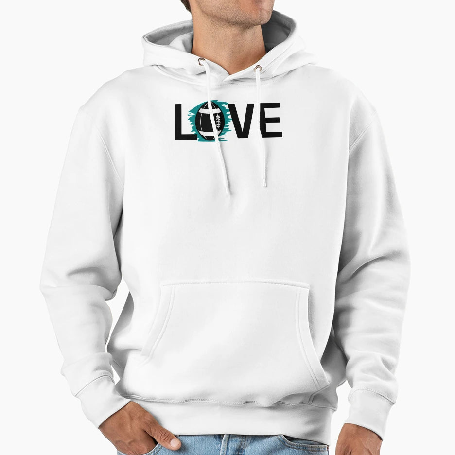 American Football Lover Hoodie - Casual Everyday Wear Unisex - T-Shirt, Sweatshirt, Hoodie