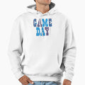 Football Mom Checkered Star Gameday Hoodie - Trendy Graphic for Adults - T-Shirt, Sweatshirt, Hoodie