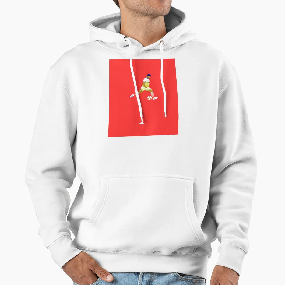Footballer Hoodie - Novelty Apparel Unisex - T-Shirt, Sweatshirt, Hoodie
