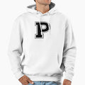 Letter P Hoodie - Aesthetic Graphic Men Women - T-Shirt, Sweatshirt, Hoodie
