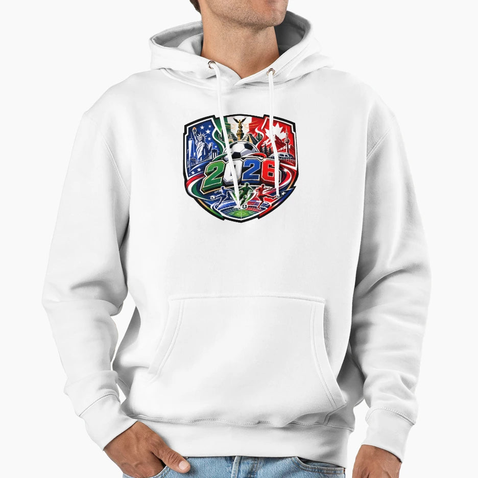 Experience Football This 2026 Lets Hoodie - Aesthetic Graphic for Adults - T-Shirt, Sweatshirt, Hoodie