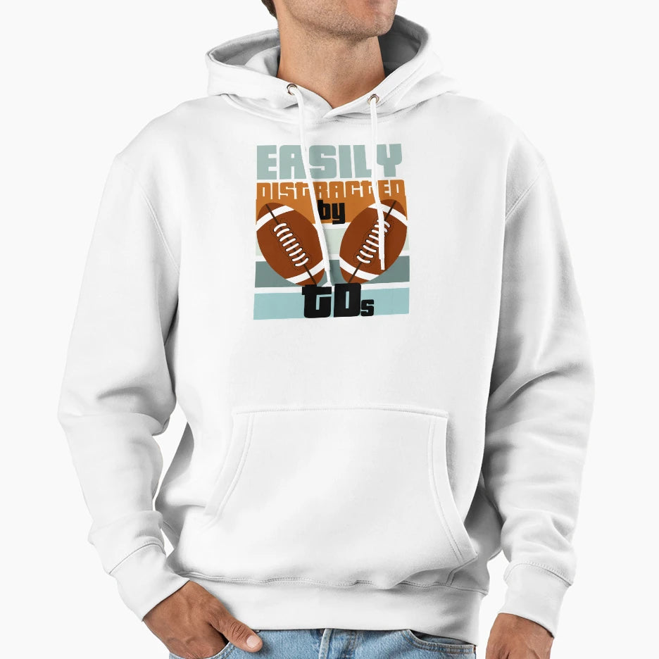 Funny American Football Hoodie - Streetwear Style Men Women - T-Shirt, Sweatshirt, Hoodie