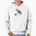 Star American Football Player Center Hoodie - Streetwear Style Men Women - T-Shirt, Sweatshirt, Hoodie