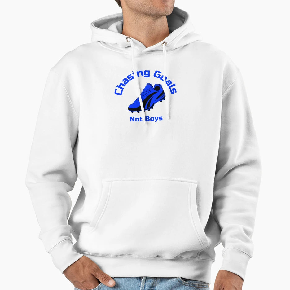 Chasing Goals Not Funny Soccer Womens Hoodie - Streetwear Style Men Women - T-Shirt, Sweatshirt, Hoodie