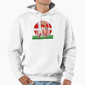 Sexy Blond Football Fan Grass Hoodie - Custom Art Print Men Women - T-Shirt, Sweatshirt, Hoodie