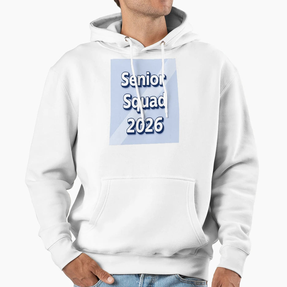 Squad Goals Senior Hoodie - Custom Art Print Men Women - T-Shirt, Sweatshirt, Hoodie
