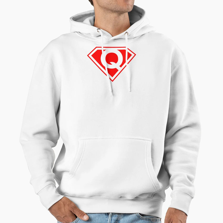 Letter Q Vol 5 Z Super Letter Hoodie - Aesthetic Graphic Men Women - T-Shirt, Sweatshirt, Hoodie