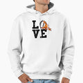 Love America Football Hoodie - Casual Everyday Wear for Adults - T-Shirt, Sweatshirt, Hoodie