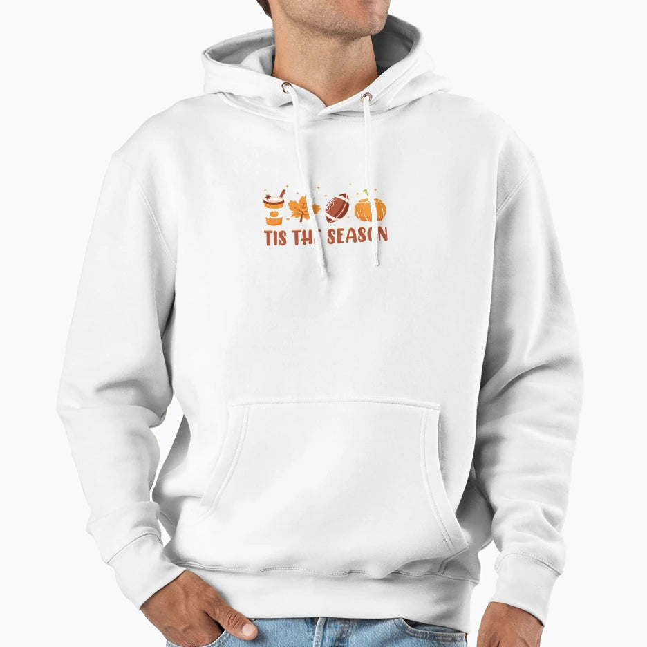 Tis Season Hoodie - Casual Everyday Wear Men Women - T-Shirt, Sweatshirt, Hoodie