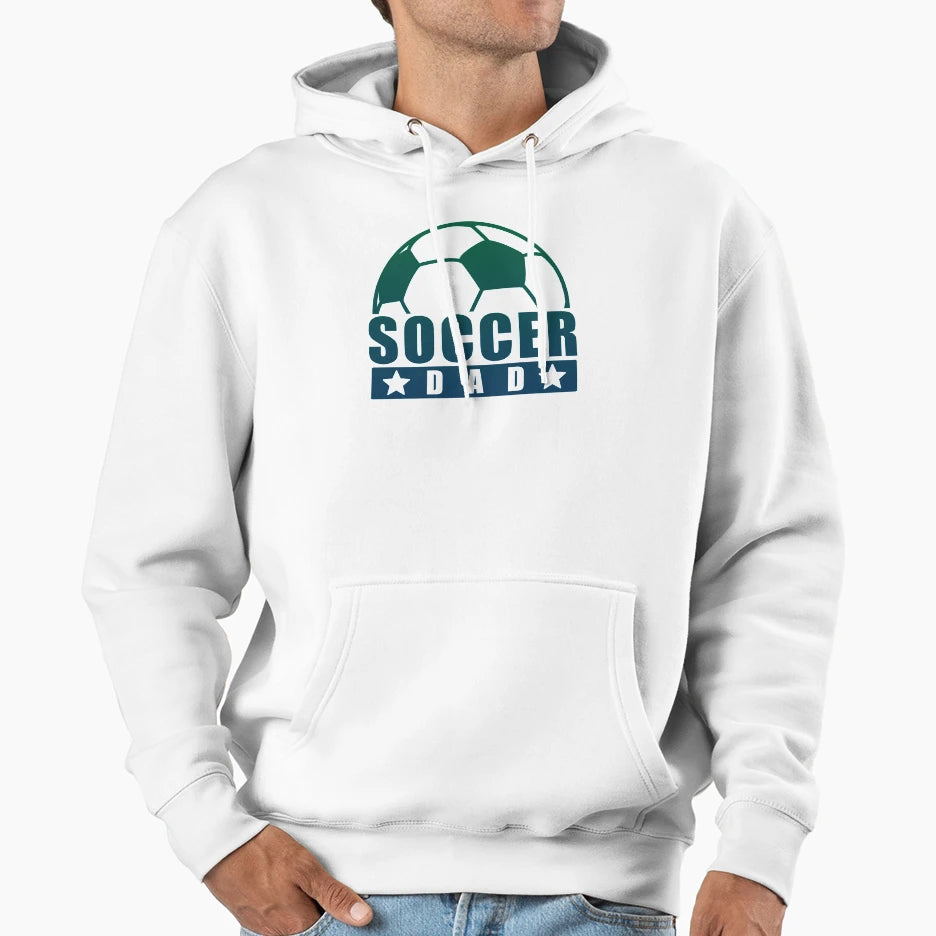 Soccer Dad Hoodie - Trendy Graphic Men Women - T-Shirt, Sweatshirt, Hoodie