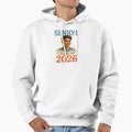Senior Class 2026 Watercolor Painting Hoodie - Fun Novelty Design Men Women - T-Shirt, Sweatshirt, Hoodie