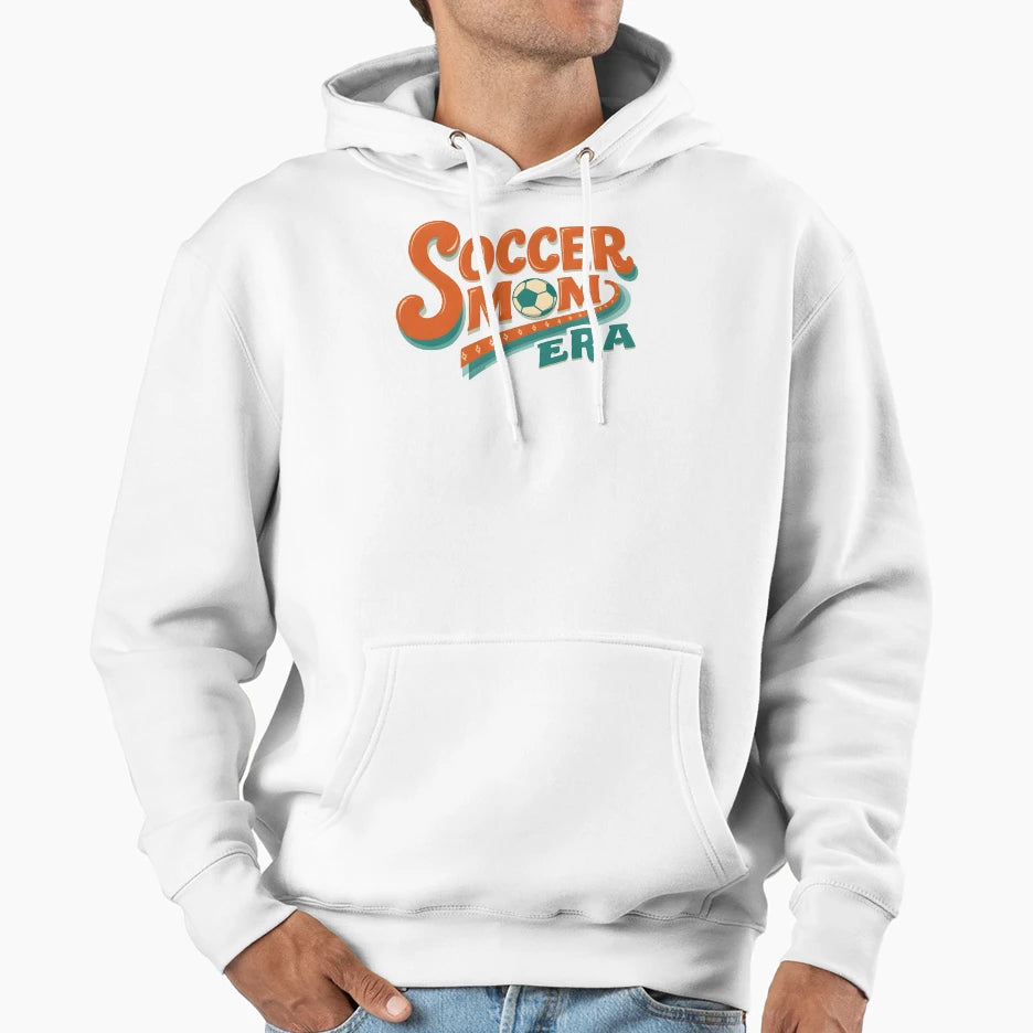 Soccer Mom Era Hoodie - Novelty Apparel Men Women - T-Shirt, Sweatshirt, Hoodie