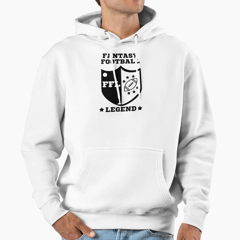 Fantasy Football Legend Hoodie - Custom Art Print Unisex - T-Shirt, Sweatshirt, Hoodie