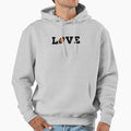 I Love Football Hoodie - Custom Art Print for Adults - T-Shirt, Sweatshirt, Hoodie