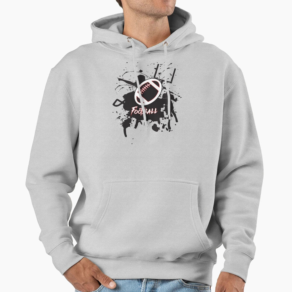 Football Life Hoodie - Novelty Apparel for Adults - T-Shirt, Sweatshirt, Hoodie