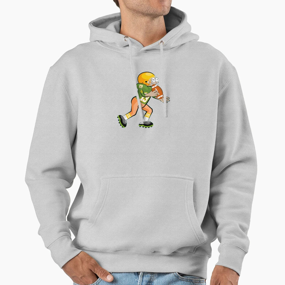 American Football Cartoon 22 41 Hoodie - Graphic Print for Adults - T-Shirt, Sweatshirt, Hoodie