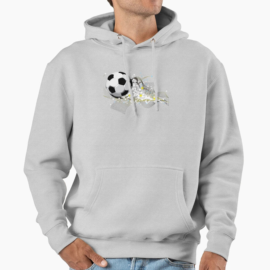 Football Themes Pattern Hoodie - Unique Graphic Unisex - T-Shirt, Sweatshirt, Hoodie