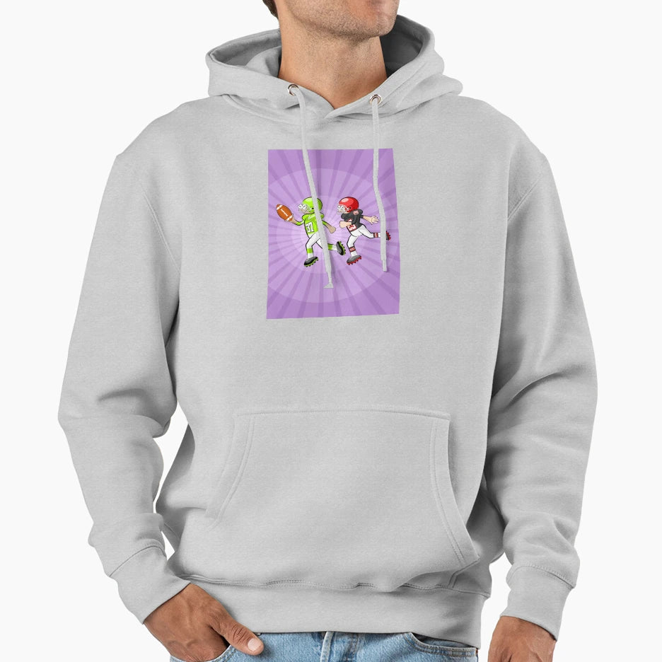 American Football Player Pursued Hoodie - Streetwear Style Men Women - T-Shirt, Sweatshirt, Hoodie
