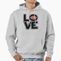 Love Football Hoodie - Streetwear Style Men Women - T-Shirt, Sweatshirt, Hoodie