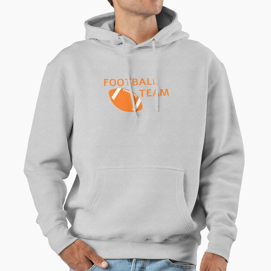 Football Team Hoodie - Novelty Apparel Men Women - T-Shirt, Sweatshirt, Hoodie