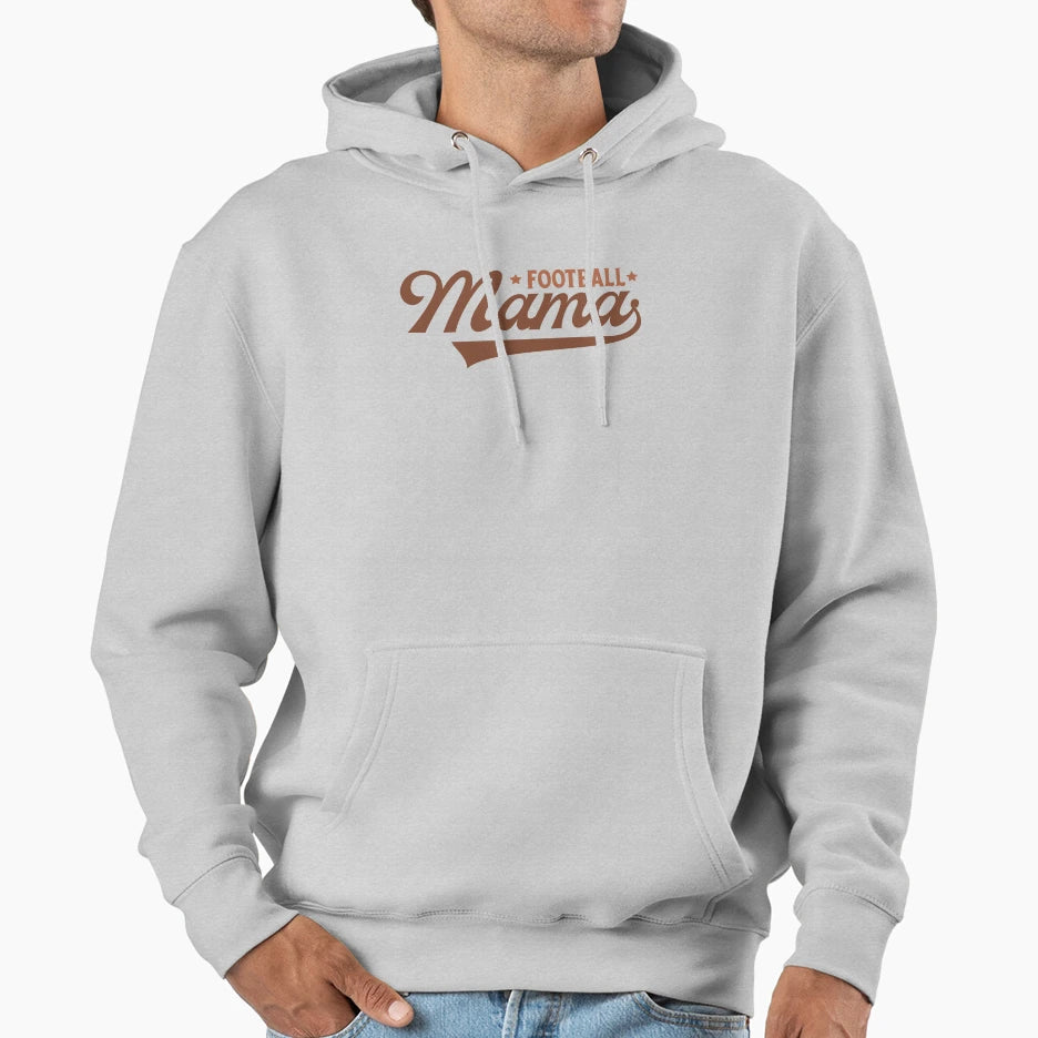 Football Mama Touchdown Quarterback Hoodie - Trendy Graphic for Adults - T-Shirt, Sweatshirt, Hoodie