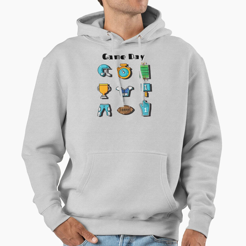 Game Day Hoodie - Novelty Apparel Unisex - T-Shirt, Sweatshirt, Hoodie