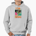 Second Love Is Footbal Hoodie - Novelty Apparel Men Women - T-Shirt, Sweatshirt, Hoodie