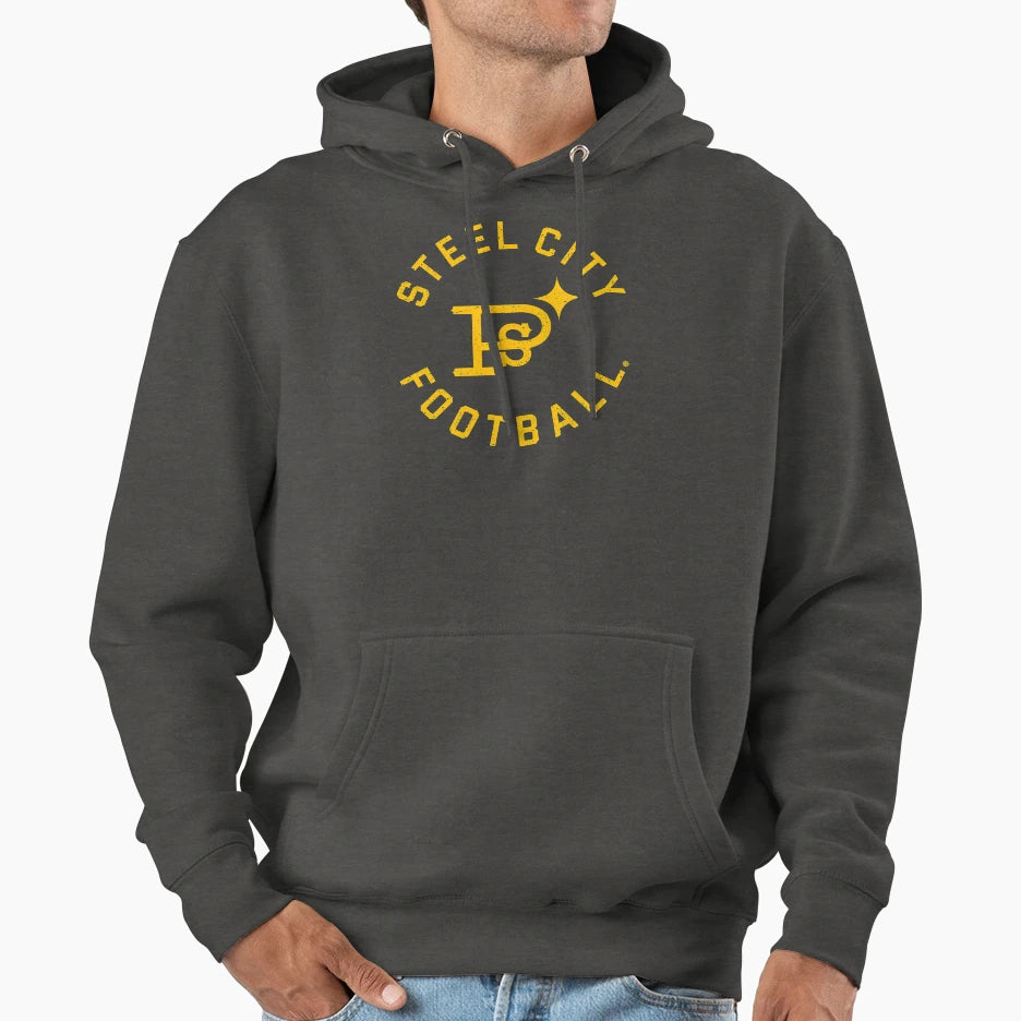 Steel City Football Damgoodgame Hoodie - Custom Art Print Men Women - T-Shirt, Sweatshirt, Hoodie