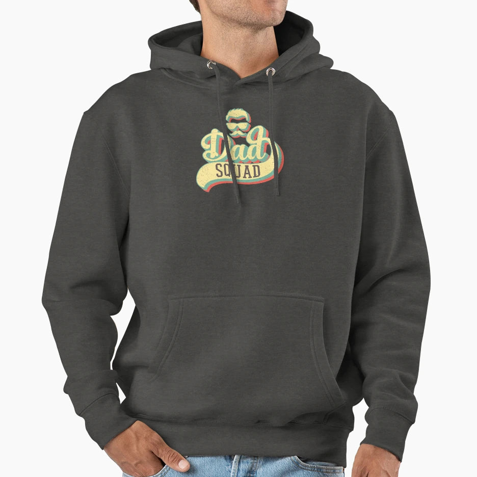 Dad Squad Hoodie - Custom Art Print Unisex - T-Shirt, Sweatshirt, Hoodie
