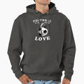 Football Is My Second Love Hoodie - Minimalist Print for Adults - T-Shirt, Sweatshirt, Hoodie