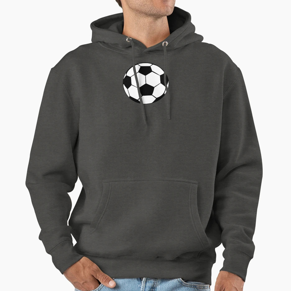 Soccer Ball Football Hoodie - Aesthetic Graphic for Adults - T-Shirt, Sweatshirt, Hoodie