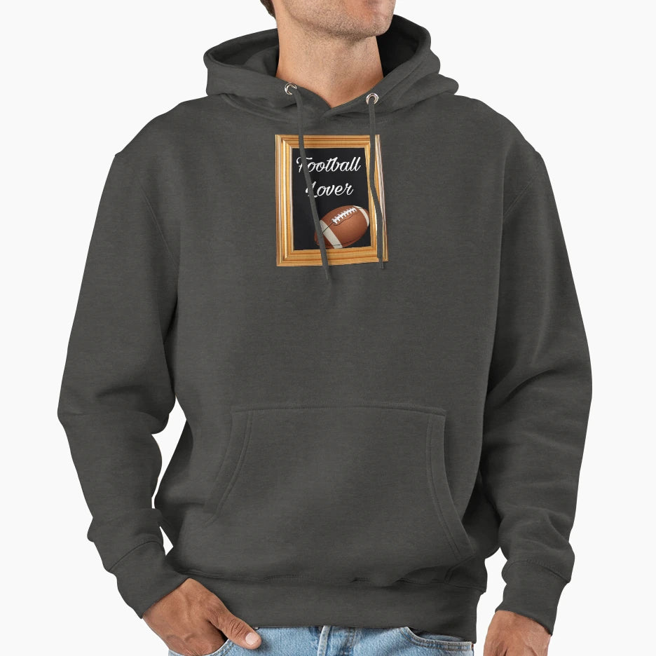 Football Lover Hoodie - Novelty Apparel for Adults - T-Shirt, Sweatshirt, Hoodie