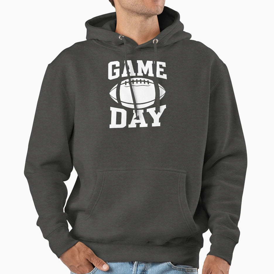 Game Day Football Hoodie - Aesthetic Graphic for Adults - T-Shirt, Sweatshirt, Hoodie