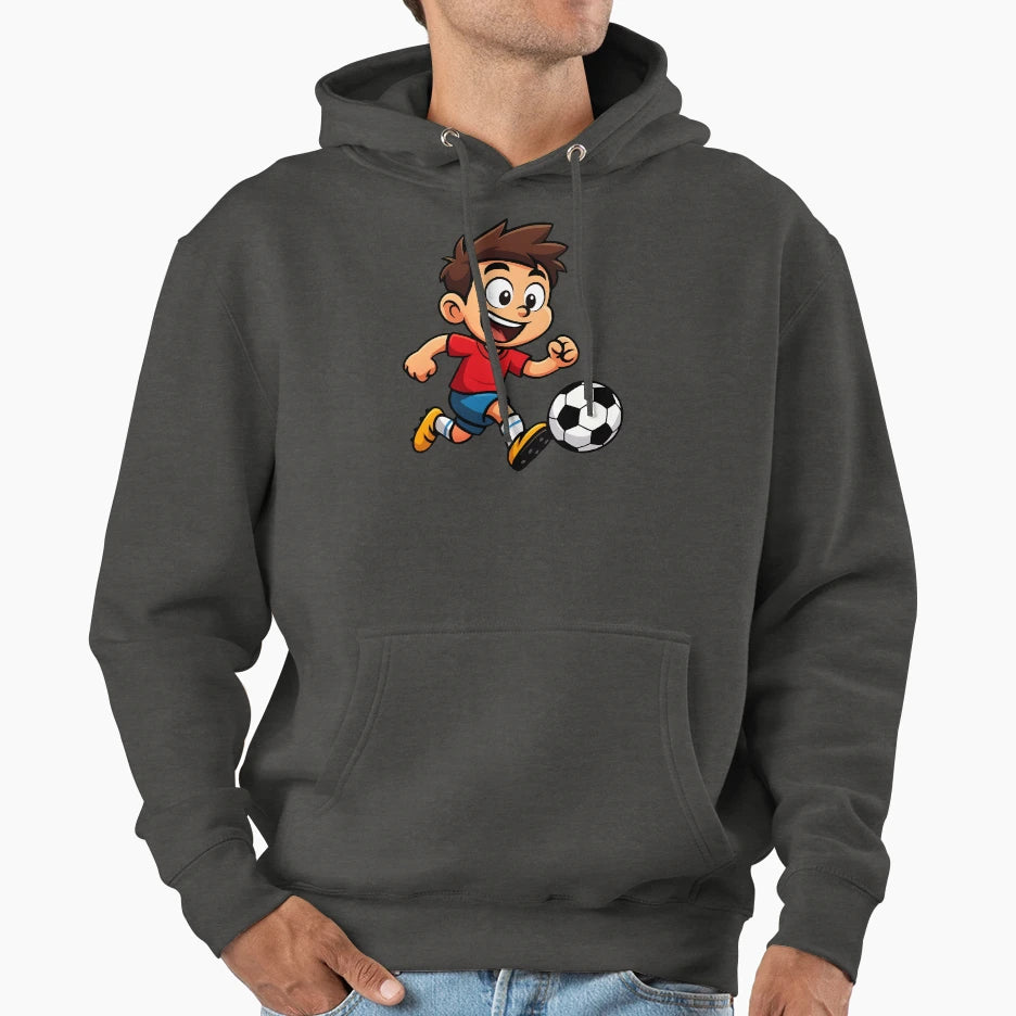 Play Soccer Hoodie - Trendy Graphic Men Women - T-Shirt, Sweatshirt, Hoodie