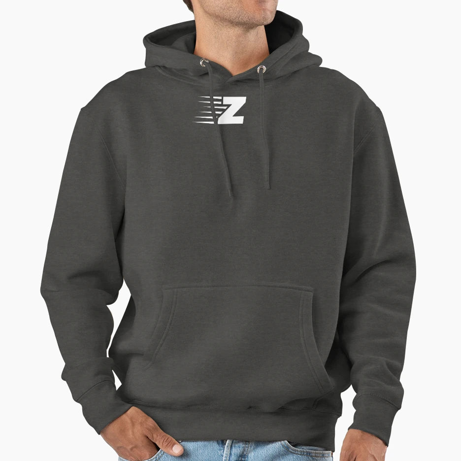 Quick Letter Z Hoodie - Aesthetic Graphic Men Women - T-Shirt, Sweatshirt, Hoodie