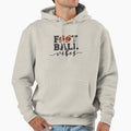 Football Vibes B W Hoodie - Streetwear Style Unisex - T-Shirt, Sweatshirt, Hoodie