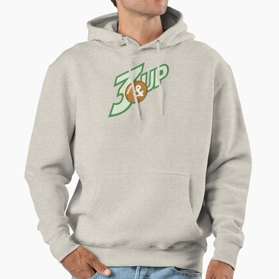 3Rd And Unpredictable Football Club Hoodie - Minimalist Print Men Women - T-Shirt, Sweatshirt, Hoodie