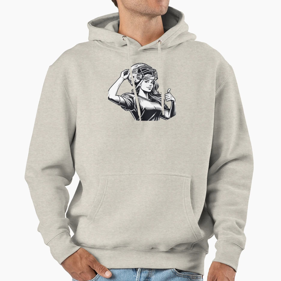 Football Approves Funny Hoodie - Novelty Apparel Unisex - T-Shirt, Sweatshirt, Hoodie