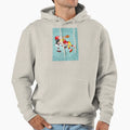 Football Player Receives Heavy Blow Hoodie - Unique Graphic for Adults - T-Shirt, Sweatshirt, Hoodie